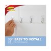 Command Clear Hooks and Strips, Plastic/Metal, Small, 40 Hooks and 48 Strips 17067CLR-S40NA